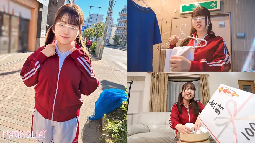 『巨乳女子大生マネージャー限定！男子部員たちを射精させたら賞金GET！』国宝級の爆乳マネが挑戦☆驚異のドデカ乳に部員全員の肉棒はバッキバキ！生パコ三昧でヤリサー化待ったなしの大量7射精♪【街角素人モニタリング♯みき♯テニス部マネージャー】の詳細ページ
